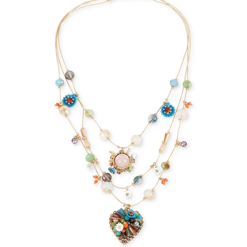 NWT Betsey Johnson Necklace. - Picture 1 of 2